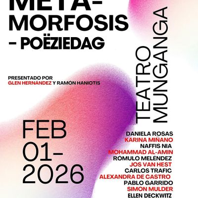 Sun 01 Feb 2026, 14:00 - Meta-Morfósis-Poética, POËZIE
