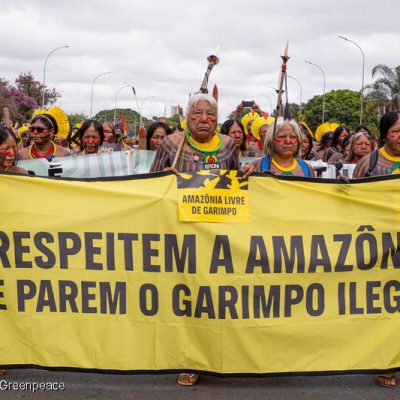 Thu 11 Jun 2026, 19:00 - Fora garimpo! Meet indigenous people in Teatro Munganga - Organized by Greenpeace