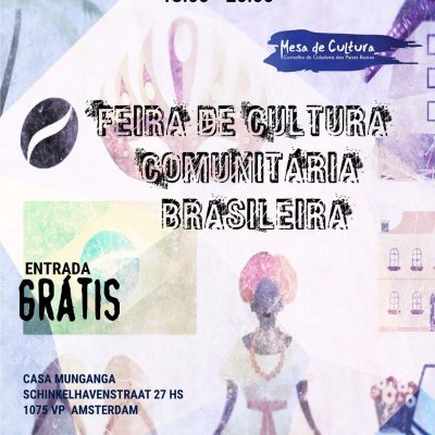 zo 26 nov 16:00 "Feira de Cultura Comunitária Brasileira"